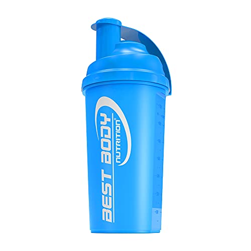 Best Body Nutrition Eiweiß Shaker - Blau - Protein Shaker - BPA frei - 700 ml (1er Pack)