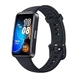 HUAWEI Band 8 Smartwatch, Ultra Flat Design, Sleep Tracking, 2 Week Battery Life, Health and Fitness Tracker, Compatible with Android & iOS, German Version, Midnight Black