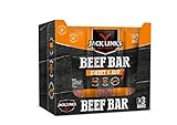 Jack Link's Beef Bar Sweet & Hot – glutenfrei – 10er Pack (10 x 3 x 22,5 g) – proteinreicher Rindfleischriegel – getrocknetes high–protein Rindfleisch