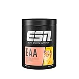 ESN EAA, Tropical Punch, 500 g, feines Amino-Pulver mit 8 essentiellen Aminosäuren, ideale Löslichkeit, vegan, geprüfte Qualität - made in Germany