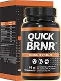 BRNR QUICK BRNR Schnelle Formel 6in1 mit Garcinia Cambogia, Stoffwechsel-Rezeptur mit Zink, 120 Kapseln