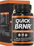 BRNR QUICK BRNR Schnelle Formel 6in1 mit Garcinia Cambogia, Stoffwechsel-Rezeptur mit Zink, 120 Kapseln