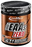 IronMaxx 100% EAAs Zero - Cola-Limette 500g Dose | EAA-Pulver, vegan und zuckerfrei mit allen 8 essentiellen Aminosäuren | fruchtiger Geschmack, frei von Konservierungsstoffen